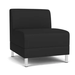 Social Armless Guest Chair in Standard Upholstery
