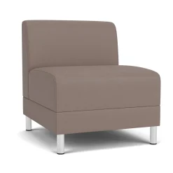 Social Armless Guest Chair in Standard Upholstery