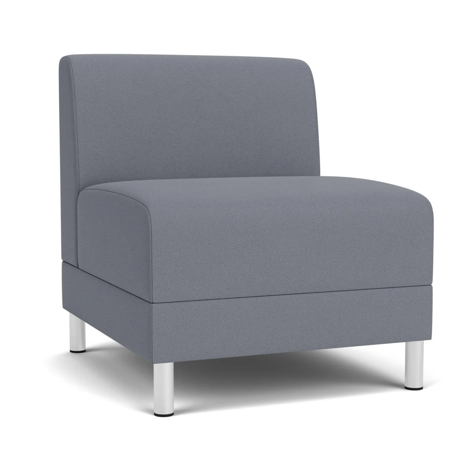 Social Armless Guest Chair in Standard Upholstery