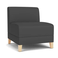 Social Armless Guest Chair in Standard Upholstery