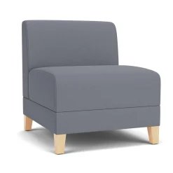 Social Armless Guest Chair in Standard Upholstery