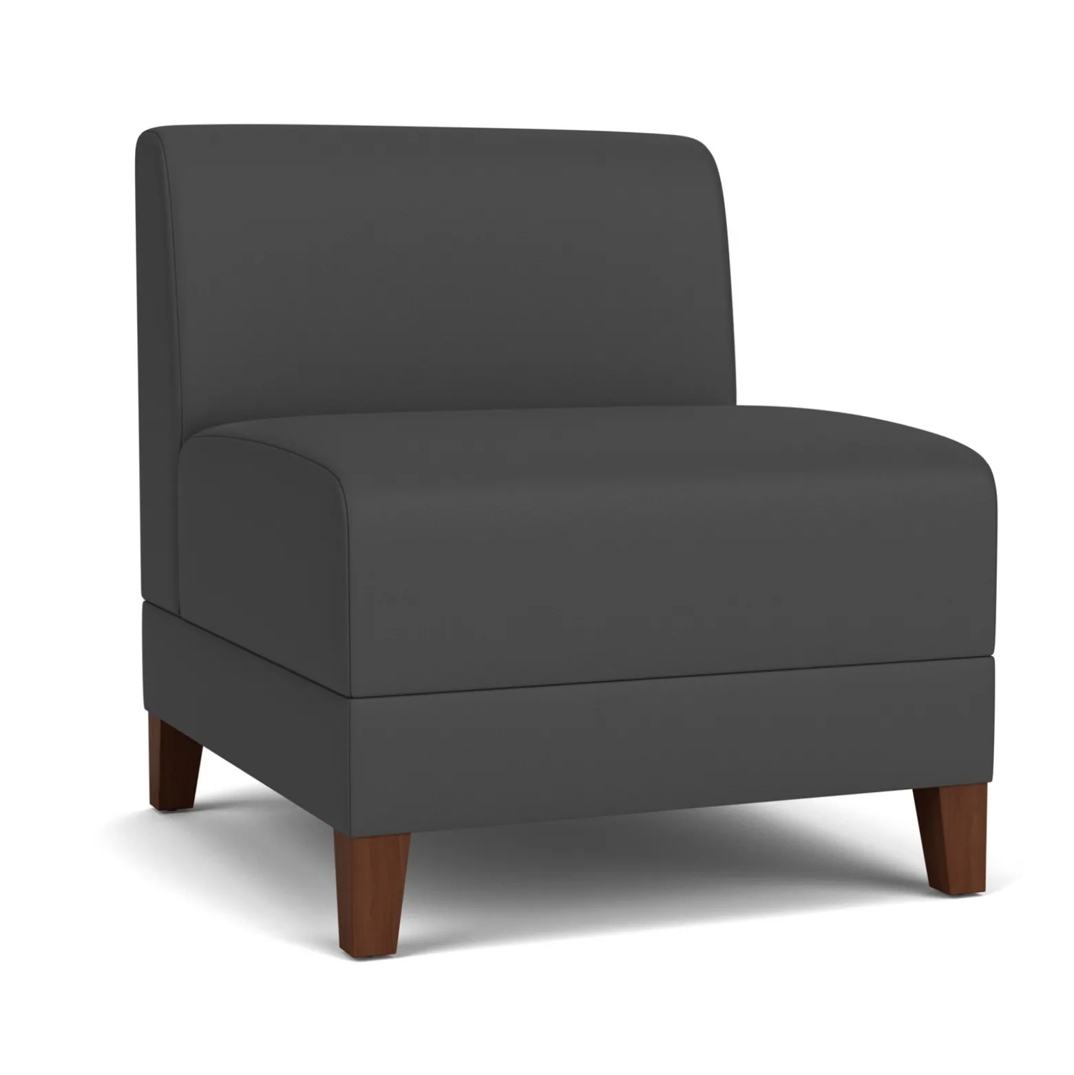 Social Armless Guest Chair in Standard Upholstery