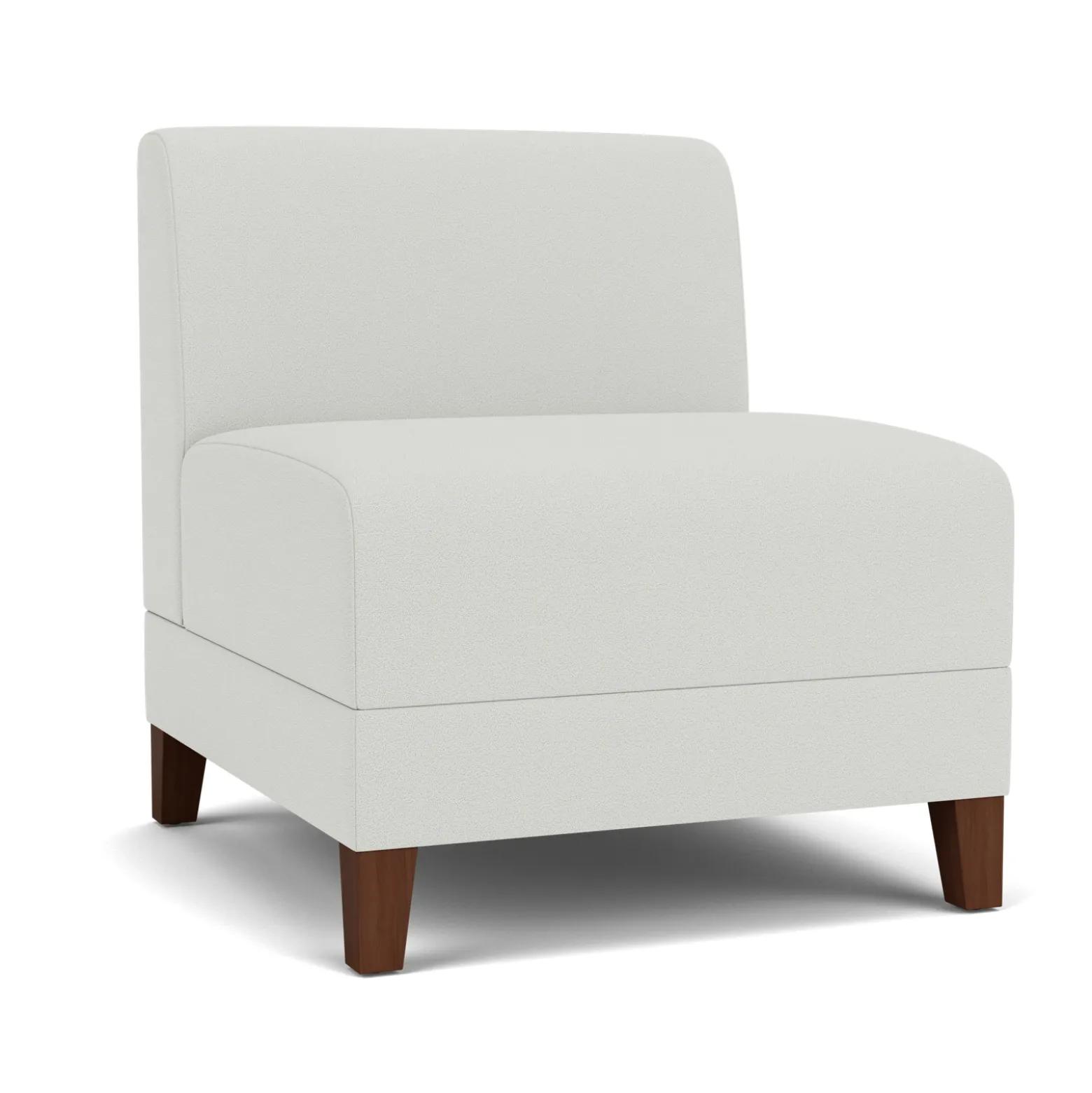 Social Armless Guest Chair in Standard Upholstery