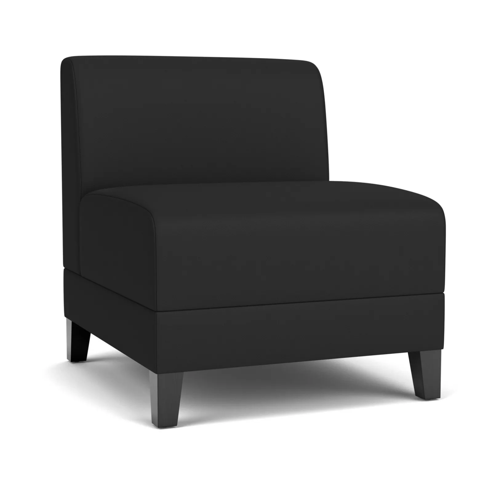 Social Armless Guest Chair in Standard Upholstery