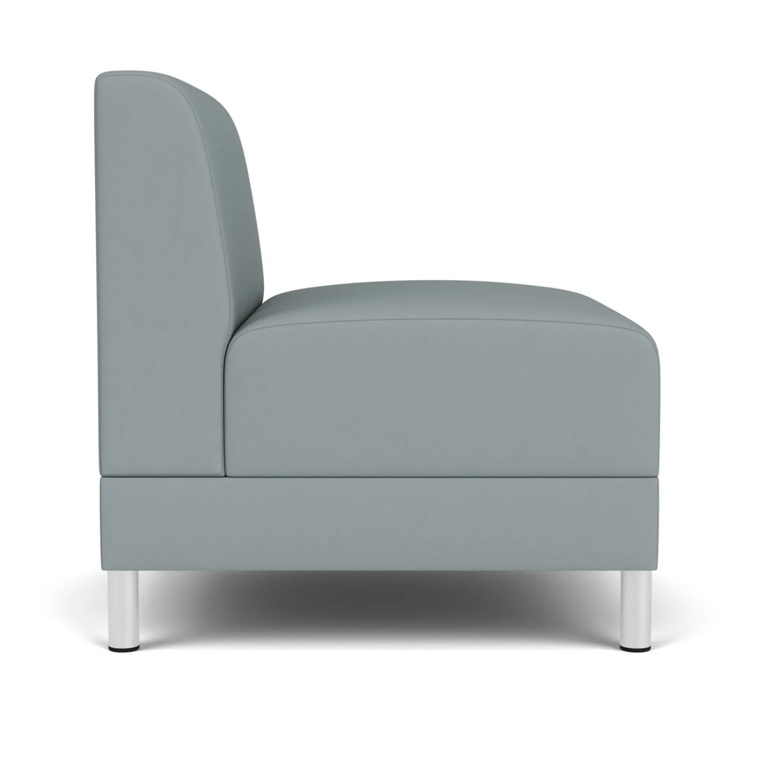 Social Armless Guest Chair in Standard Upholstery