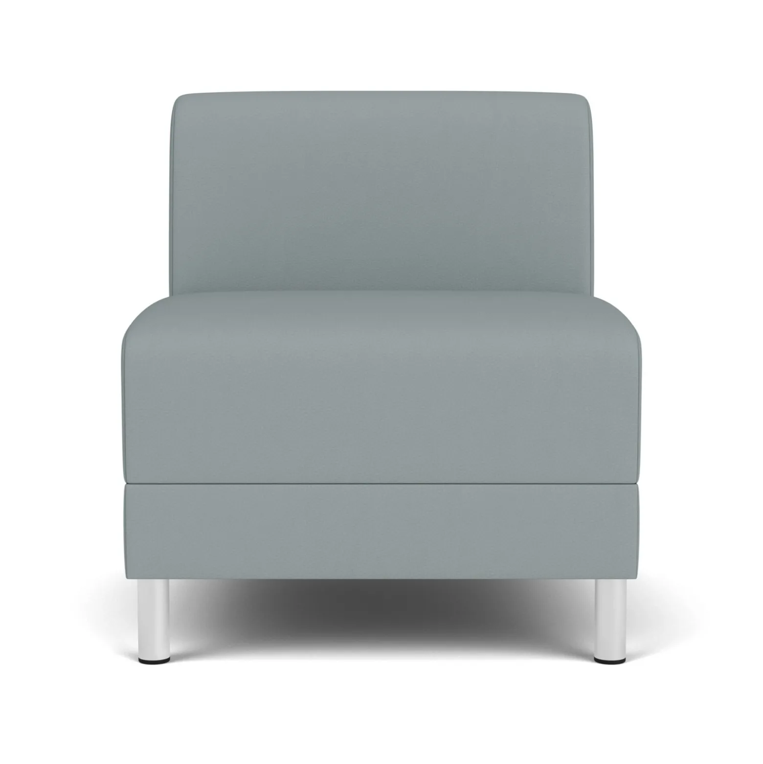 Social Armless Guest Chair in Standard Upholstery