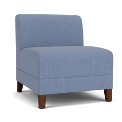 Social Armless Guest Chair in Premium Upholstery