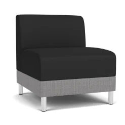 Social Armless Guest Chair in Premium Upholstery