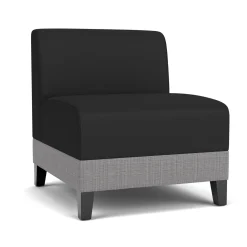 Social Armless Guest Chair in Premium Upholstery