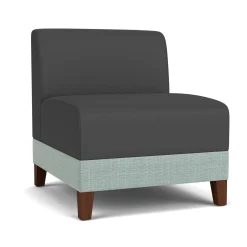 Social Armless Guest Chair in Premium Upholstery
