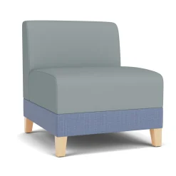 Social Armless Guest Chair in Premium Upholstery