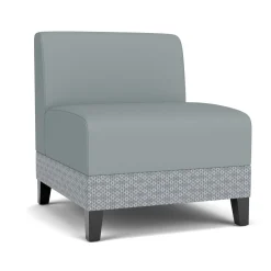 Social Armless Guest Chair in Premium Upholstery