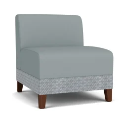 Social Armless Guest Chair in Premium Upholstery