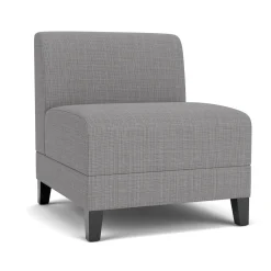 Social Armless Guest Chair in Premium Upholstery