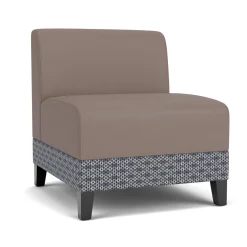 Social Armless Guest Chair in Premium Upholstery