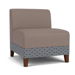 Social Armless Guest Chair in Premium Upholstery