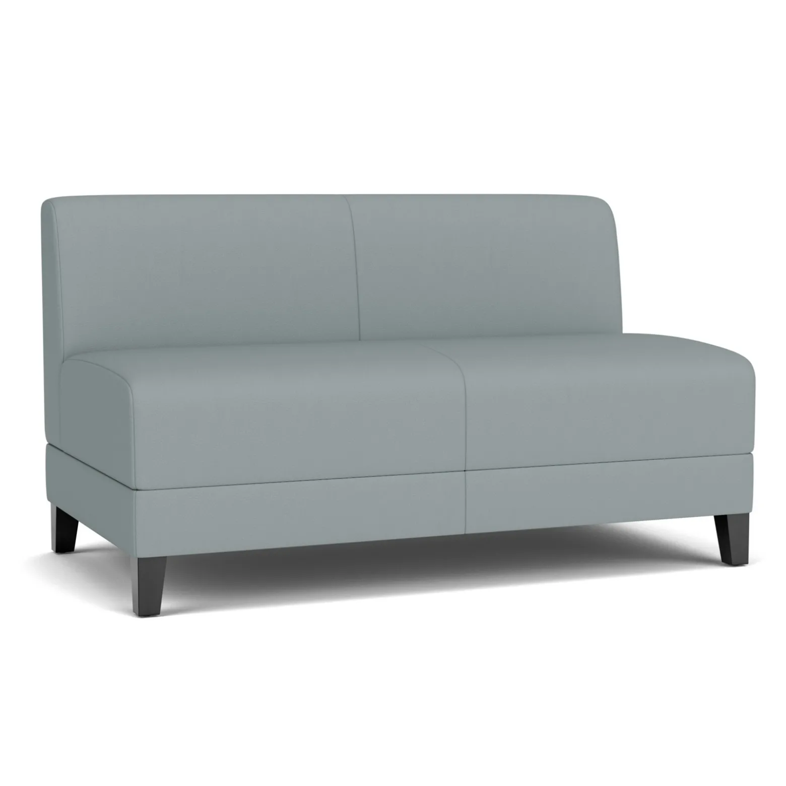 Social Armless Loveseat in Standard Upholstery