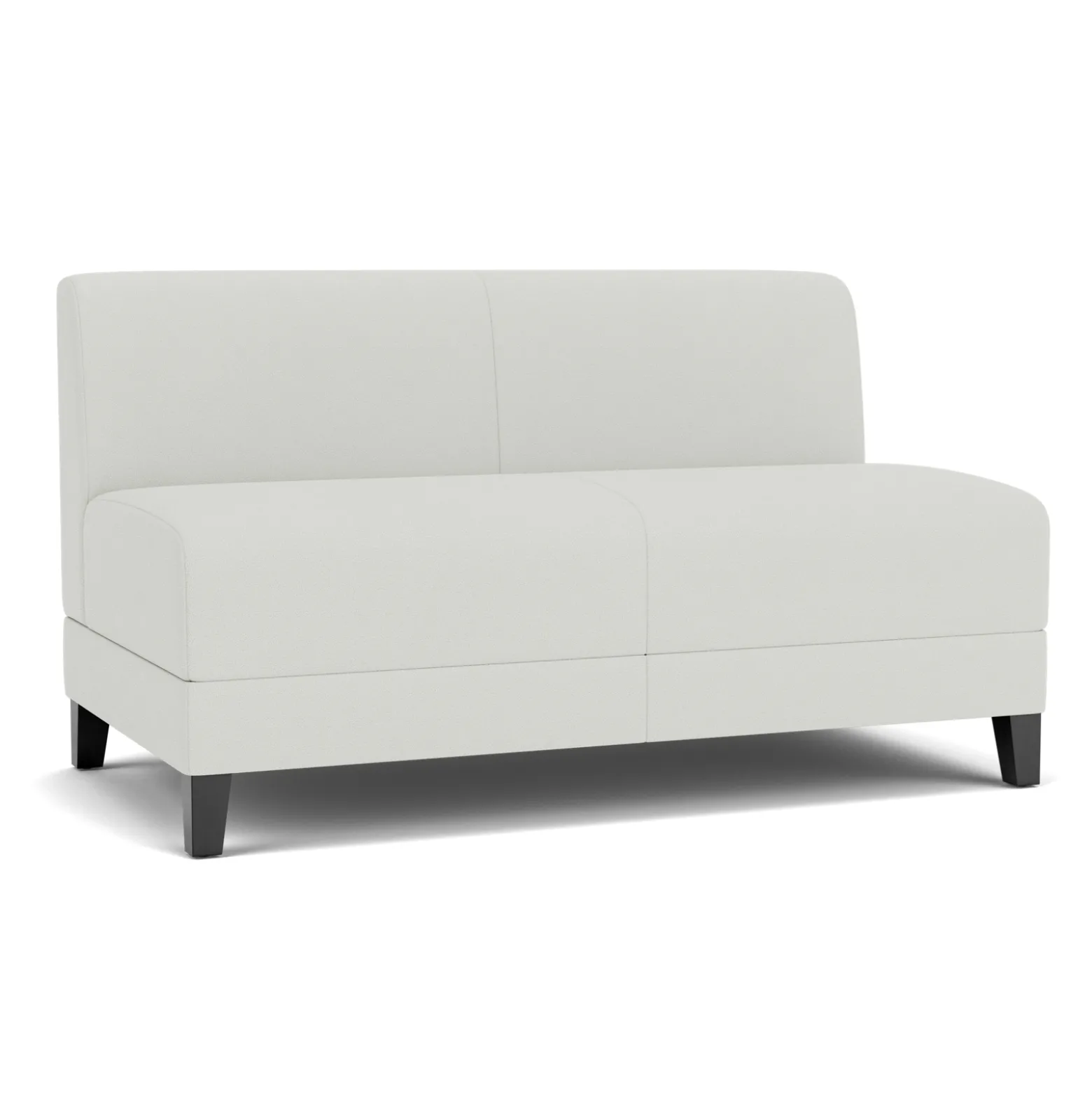Social Armless Loveseat in Standard Upholstery