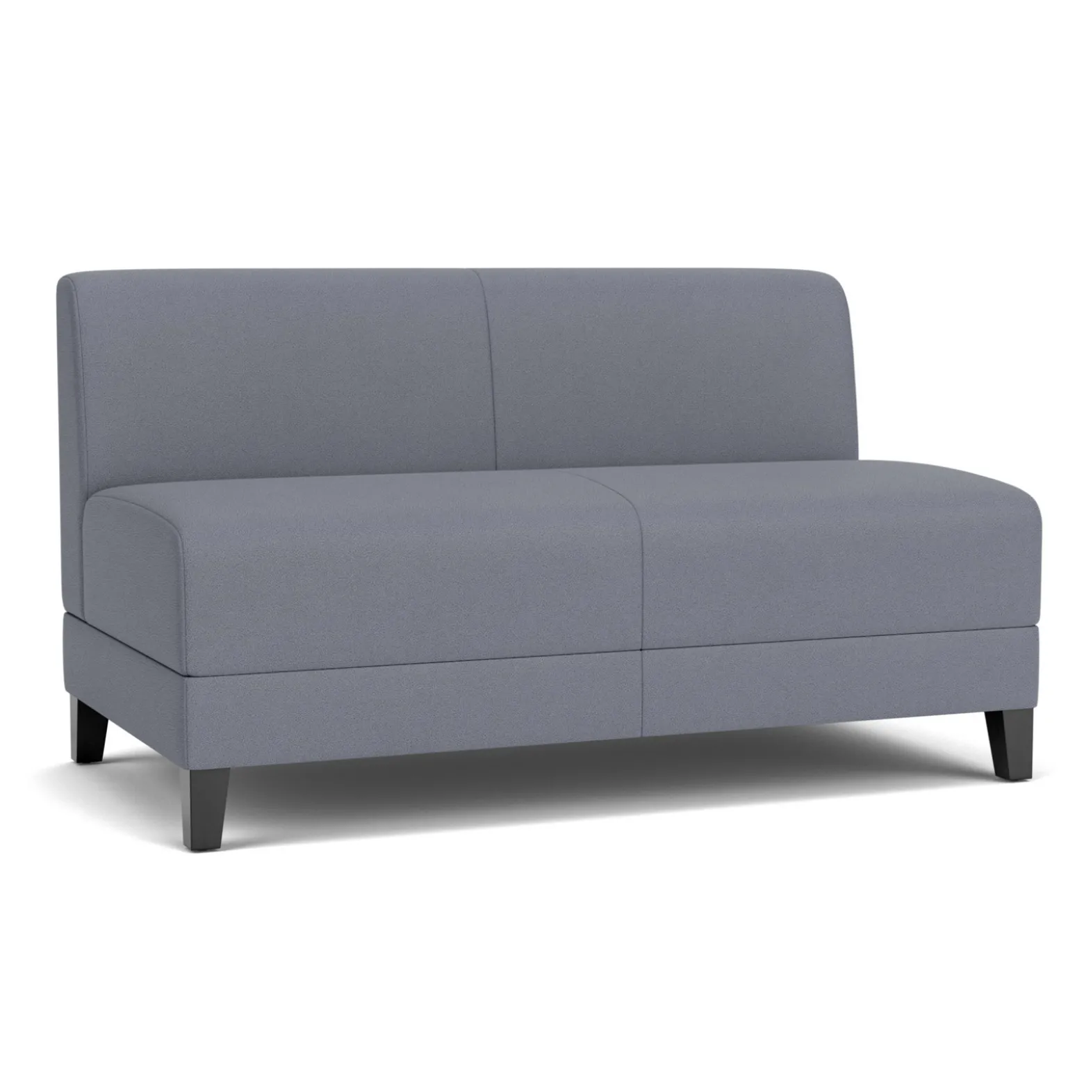 Social Armless Loveseat in Standard Upholstery