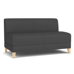 Social Armless Loveseat in Standard Upholstery