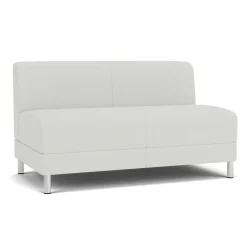 Social Armless Loveseat in Standard Upholstery