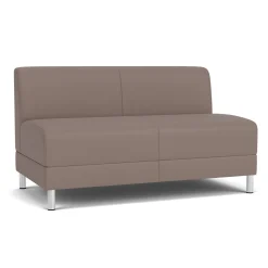 Social Armless Loveseat in Standard Upholstery