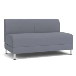 Social Armless Loveseat in Standard Upholstery