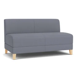 Social Armless Loveseat in Standard Upholstery