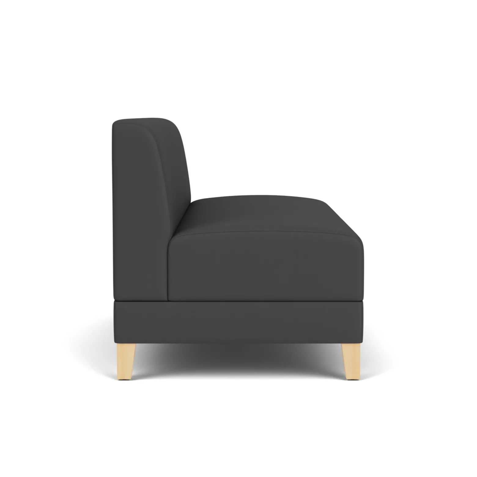 Social Armless Loveseat in Standard Upholstery