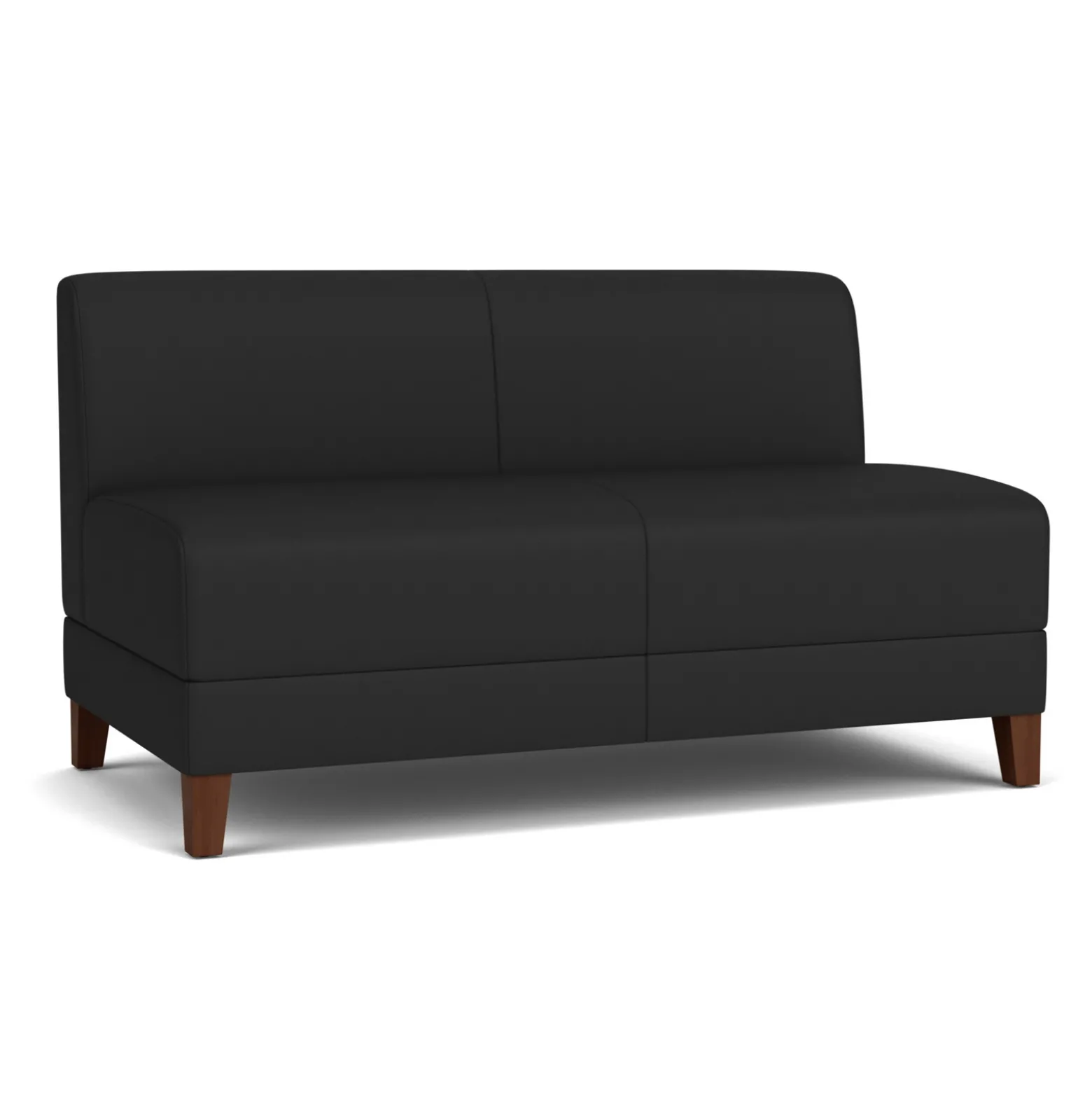 Social Armless Loveseat in Standard Upholstery
