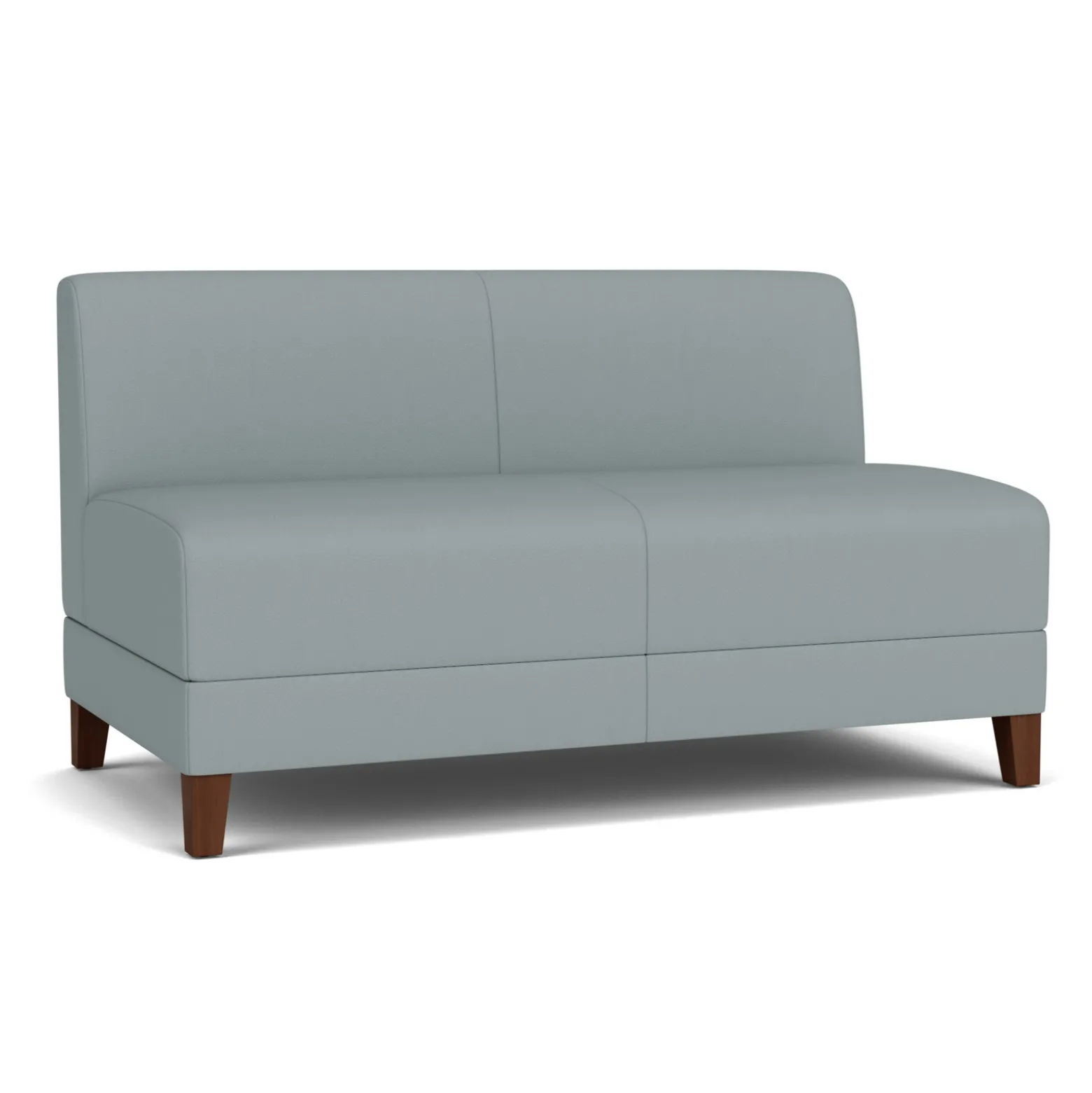 Social Armless Loveseat in Standard Upholstery