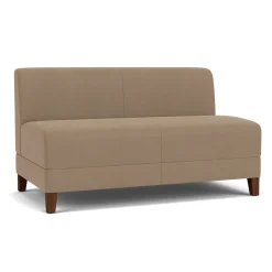 Social Armless Loveseat in Standard Upholstery