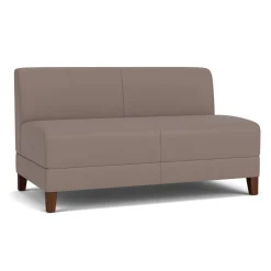Social Armless Loveseat in Standard Upholstery