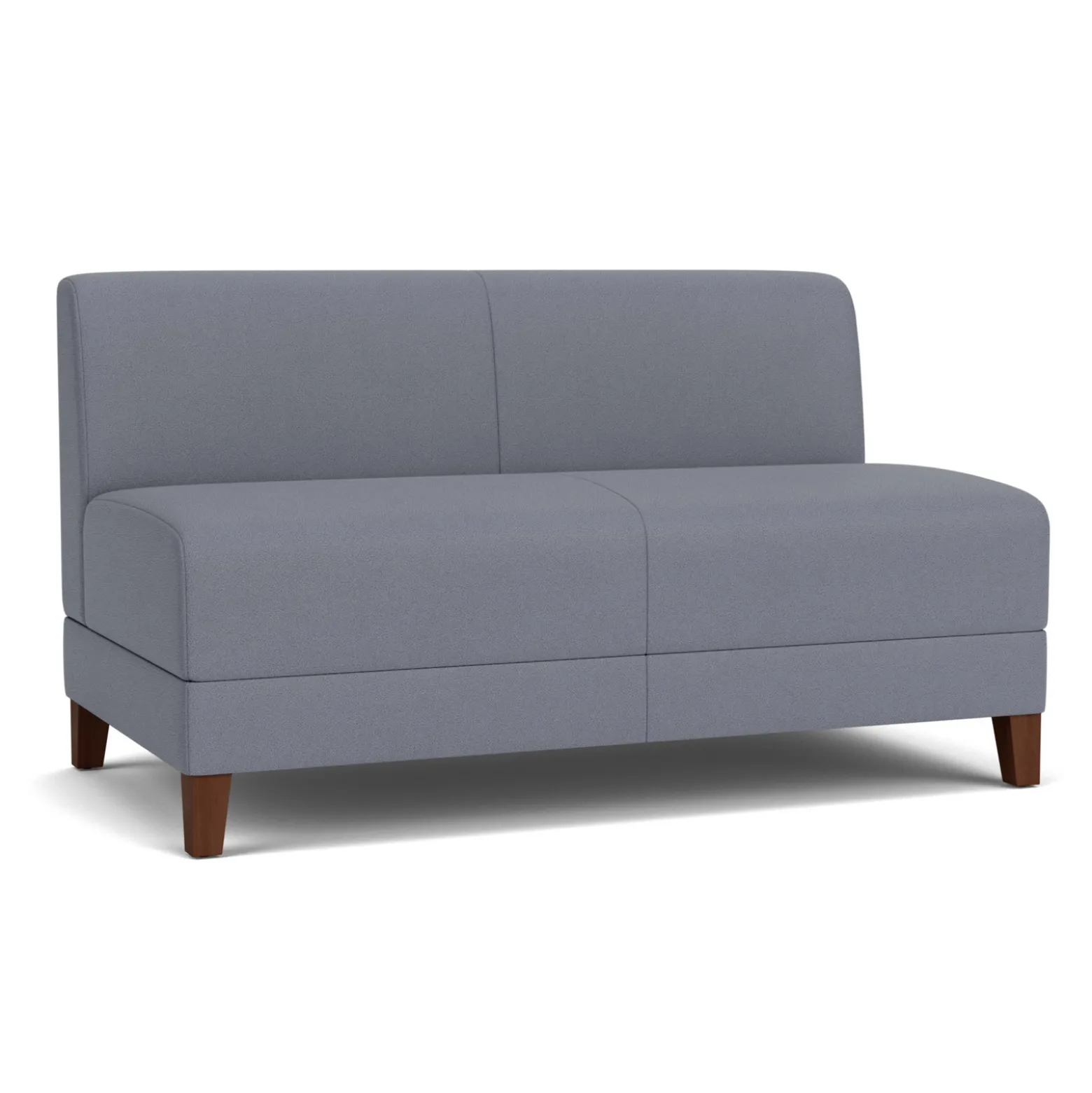 Social Armless Loveseat in Standard Upholstery