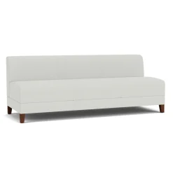 Social Armless Sofa in Standard Upholstery