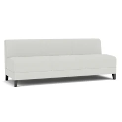 Social Armless Sofa in Standard Upholstery