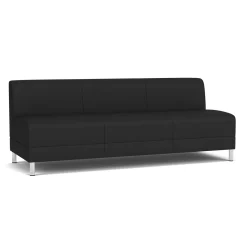 Social Armless Sofa in Standard Upholstery