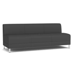 Social Armless Sofa in Standard Upholstery