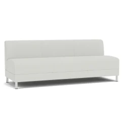 Social Armless Sofa in Standard Upholstery