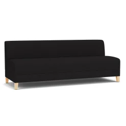 Social Armless Sofa in Standard Upholstery