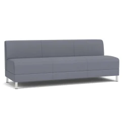 Social Armless Sofa in Standard Upholstery