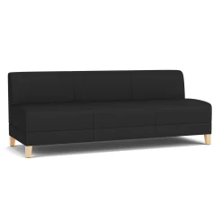 Social Armless Sofa in Standard Upholstery