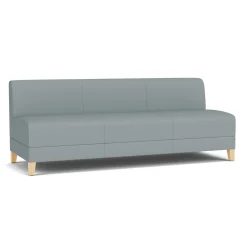 Social Armless Sofa in Standard Upholstery