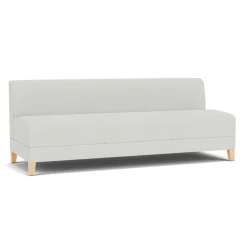 Social Armless Sofa in Standard Upholstery