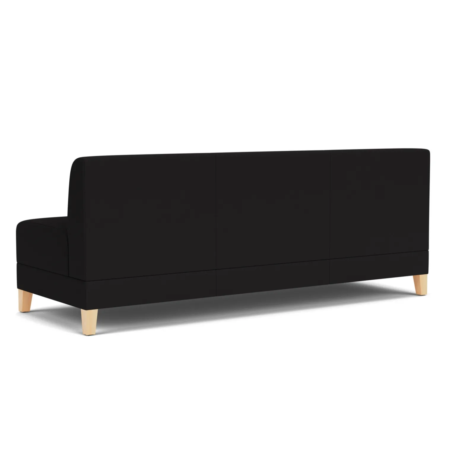 Social Armless Sofa in Standard Upholstery