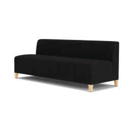 Social Armless Sofa in Standard Upholstery