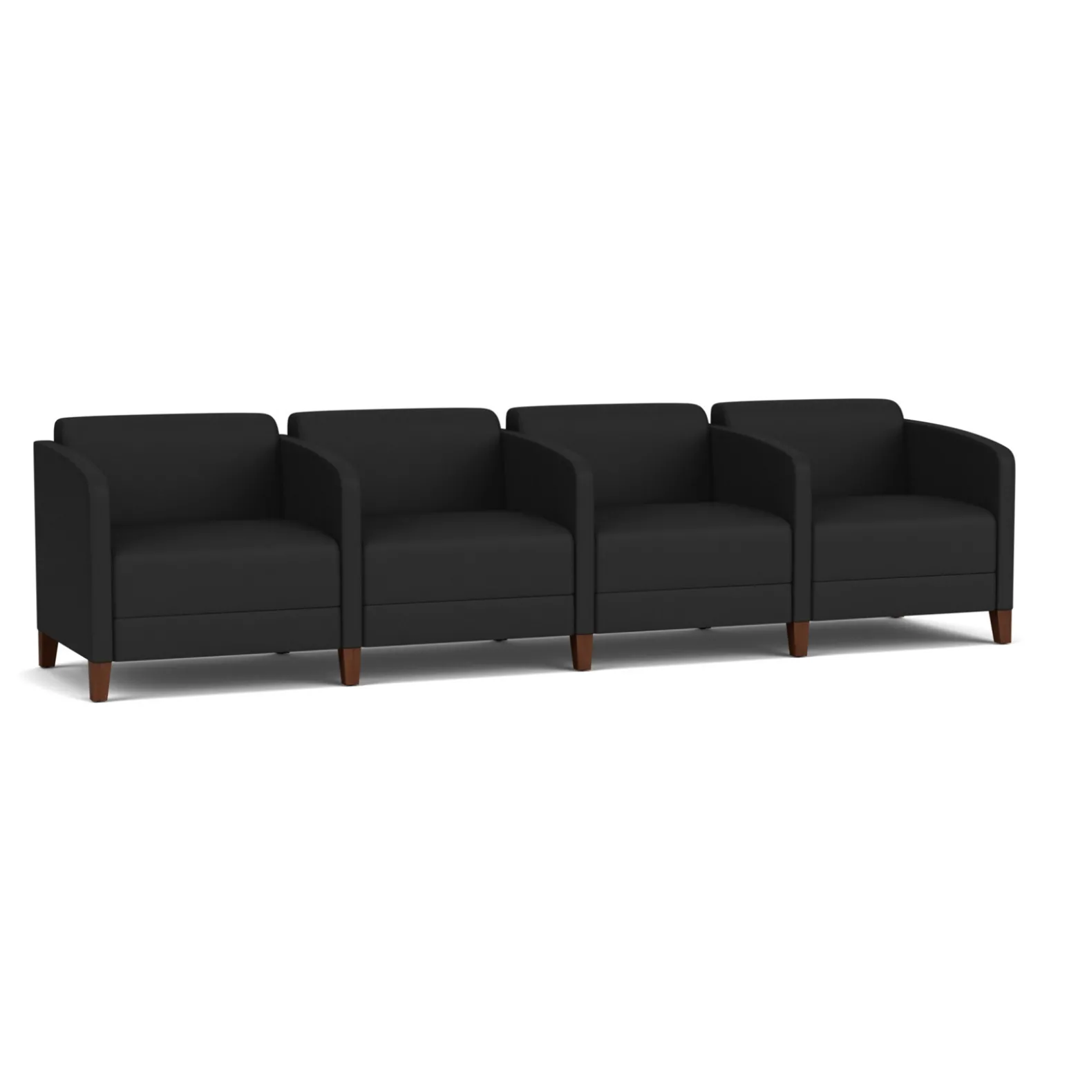 Social Four Seater with Center Arms in Standard Upholstery