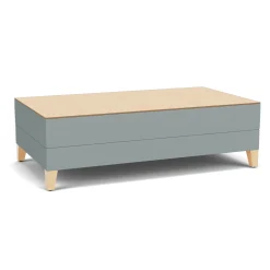 Social Large Rectangular Table in Standard Upholstery