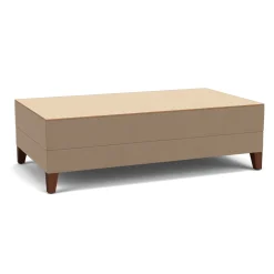 Social Large Rectangular Table in Standard Upholstery