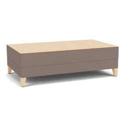 Social Large Rectangular Table in Standard Upholstery